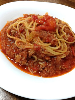 簡単 まぜまぜ ミートソース パスタ-レシピのメイン写真