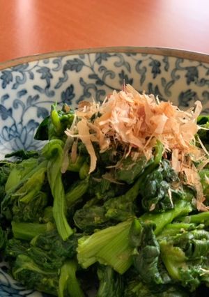 簡単！茹でて和えるだけ！菜の花の辛子和え-レシピのメイン写真