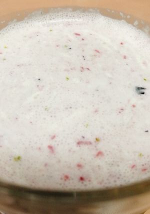 高タンパクなベリー系スムージー-レシピのメイン写真