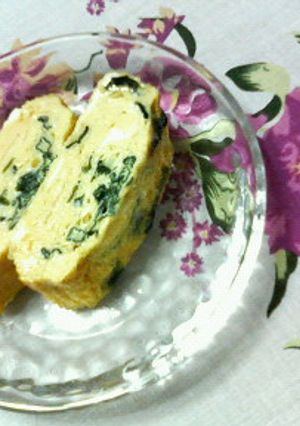 ✿ほんのり酒風味❀ワカメ入り✿玉子焼き-レシピのメイン写真