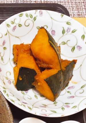 にんにく醤油のかぼちゃの煮物-レシピのメイン写真