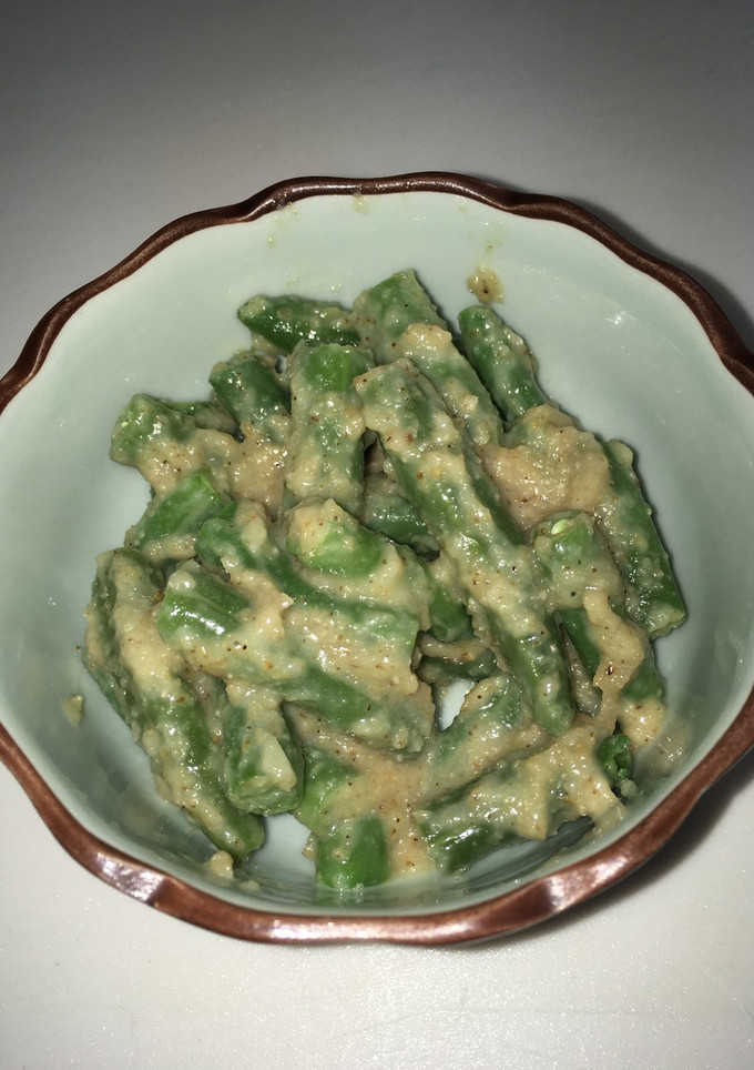 ★いんげんの胡麻和え（白味噌）-レシピのメイン写真
