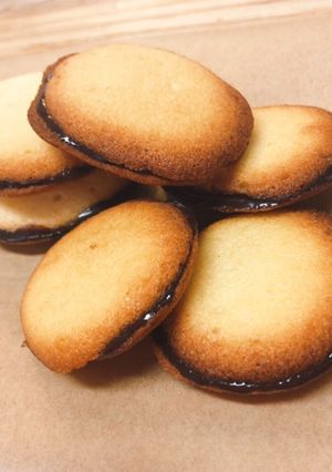 【卵白消費☆】チョコサンド ラングドシャ-レシピのメイン写真
