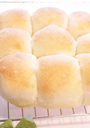 牛乳パック型で!誰でも簡単♪ちぎりパン-レシピのメイン写真
