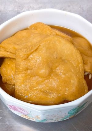 おいなりさんのお揚げ♪-レシピのメイン写真