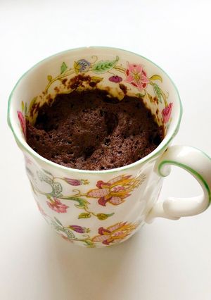 レンジで2分☆簡単マグカップチョコケーキ-レシピのメイン写真