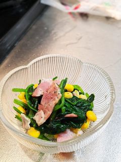 ほうれん草のソテー-レシピのメイン写真