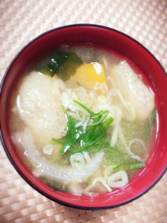 ★ほっこり♡カボチャと玉ねぎのお味噌汁★-レシピのメイン写真