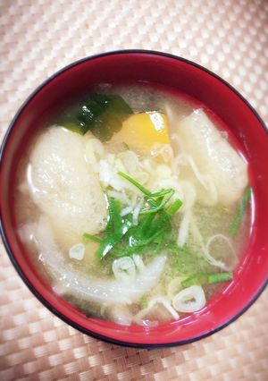 ★ほっこり♡カボチャと玉ねぎのお味噌汁★-レシピのメイン写真