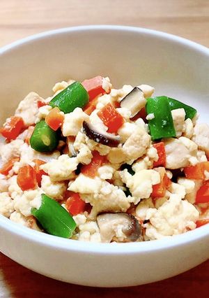炒り豆腐-レシピのメイン写真