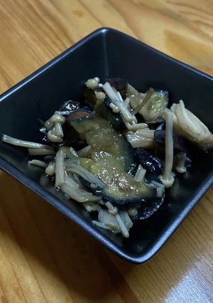 あともう一品って時になすとえのきの炒め物-レシピのメイン写真