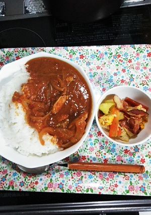 簡単♪レンチンでチキンカレー(ت)-レシピのメイン写真