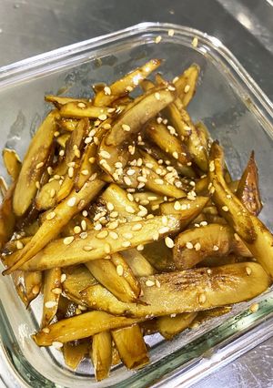 簡単！時短！材料一つ！きんぴらごぼう-レシピのメイン写真
