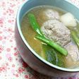 ✿冬瓜と❀肉団子の✿あっさり中華スープ