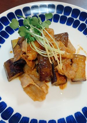 豚バラと茄子の味噌炒め-レシピのメイン写真