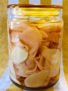 ガリ(新生姜の甘酢漬け)-レシピのメイン写真