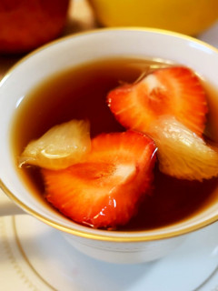 ウイルス対策!フルーツ蜂蜜紅茶-レシピのメイン写真