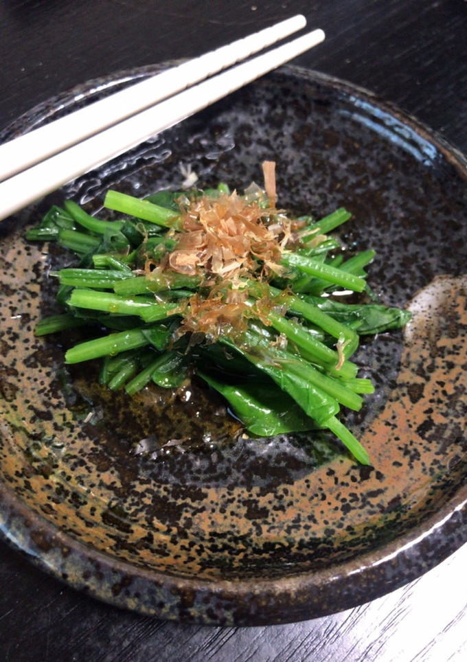 ほうれん草のお浸し-レシピのメイン写真