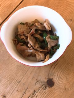 豚肉とピーマンとしめじ炒め-レシピのメイン写真