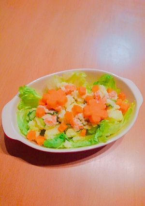 子どもが喜ぶ　美味しいポテトサラダ-レシピのメイン写真