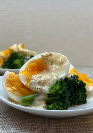 W茹で玉子とブロッコリーのサラダ🥦-レシピのメイン写真