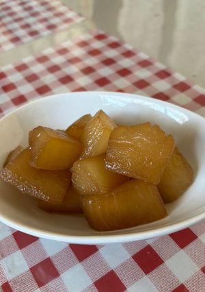 大根だけの美味しい煮物-レシピのメイン写真