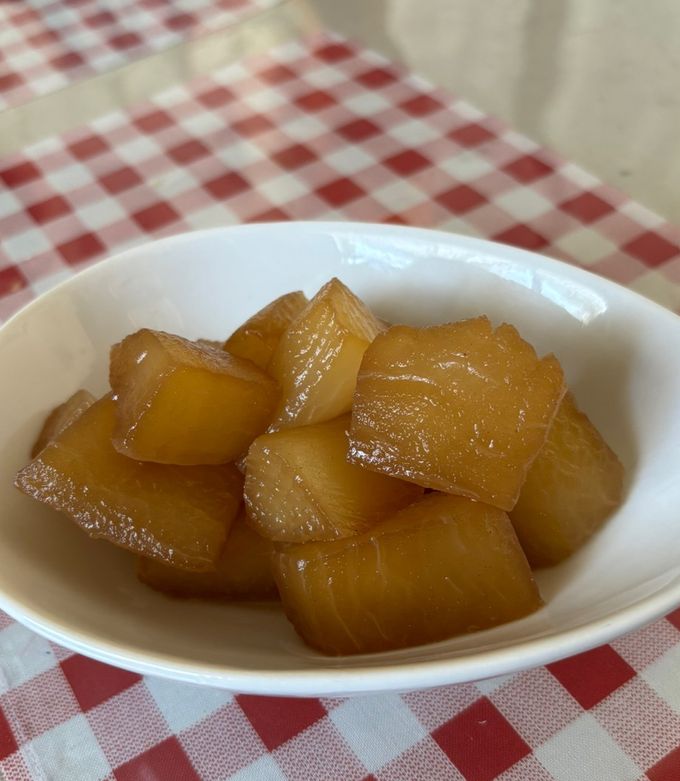 大根だけの美味しい煮物-レシピのメイン写真
