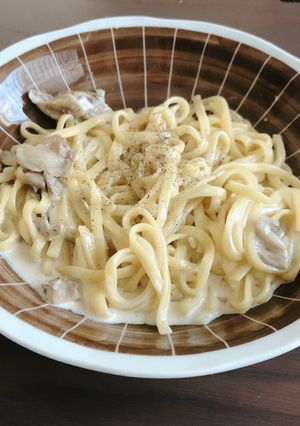 簡単シンプル⭐︎舞茸のクリームパスタ-レシピのメイン写真