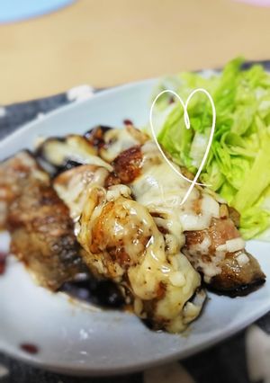 ☆茄子の豚肉巻き～オンチーズ☆-レシピのメイン写真
