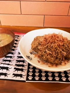 もち麦ご飯の猫マンマ焼きおにぎり-レシピのメイン写真