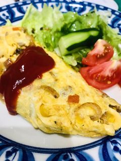 具だくさんオムレツ-レシピのメイン写真
