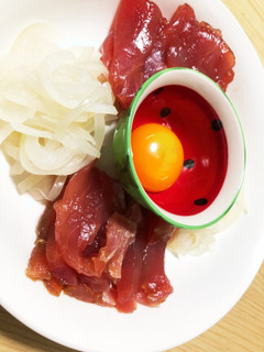 マグロの漬けカルパッチョ-レシピのメイン写真