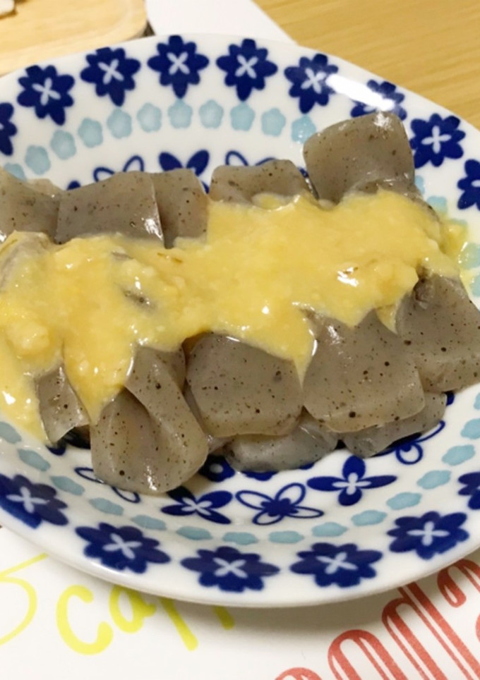 蒟蒻の酢味噌がけ-レシピのメイン写真