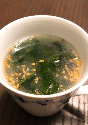 秒で本格わかめスープ-レシピのメイン写真