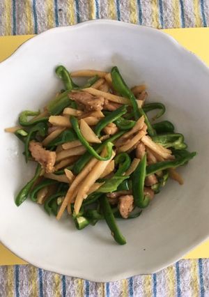 筍が美味しい青椒肉絲-レシピのメイン写真