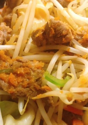 ジンギスカン風♪野菜炒め-レシピのメイン写真