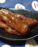 手綱こんにゃくの田楽風甘辛煮