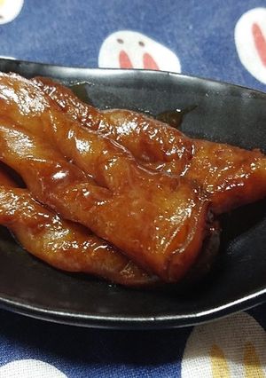 手綱こんにゃくの田楽風甘辛煮-レシピのメイン写真