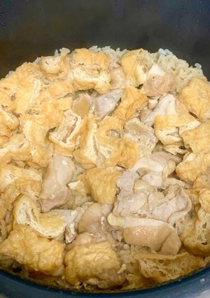 鶏もも肉の炊き込みご飯-レシピのメイン写真