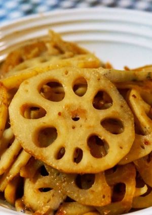 材料4つ!簡単美味しいれんこんのきんぴら-レシピのメイン写真