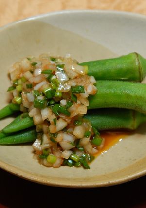 夏野菜と相性バツグン純正ごま油ソース-レシピのメイン写真