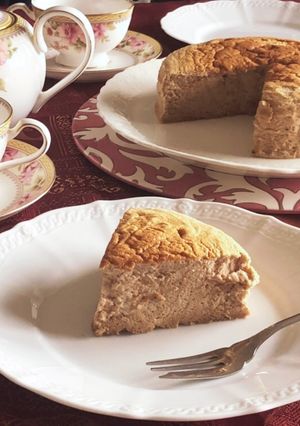 ふわっふわの紅茶スフレチーズケーキ-レシピのメイン写真
