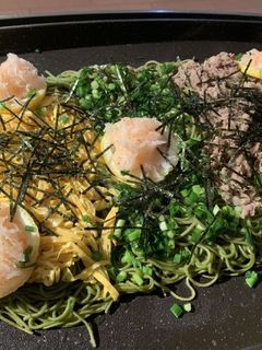 ホットプレートで簡単瓦そば-レシピのメイン写真