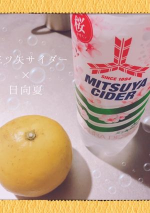 さっぱり！！日向夏サイダー♡-レシピのメイン写真