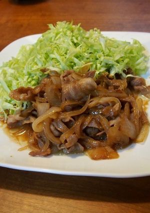 生姜焼き-レシピのメイン写真
