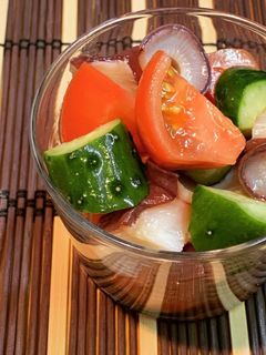 簡単!昆布酢のタコのエスニック和え-レシピのメイン写真