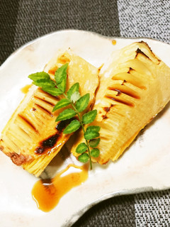 焼きタケノコの甘辛醤油焼き-レシピのメイン写真