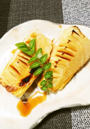焼きタケノコの甘辛醤油焼き-レシピのメイン写真