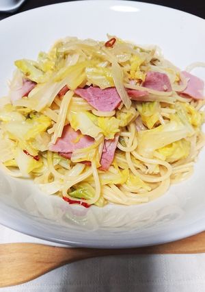 キャベツとベーコンのレモンパスタ-レシピのメイン写真
