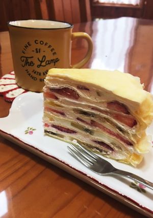 爽やか〜♡ヨーグルトミルクレープ-レシピのメイン写真